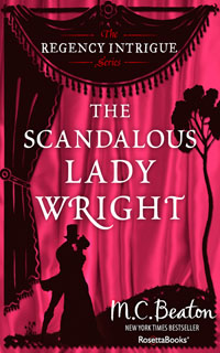 Cover of The Scandalous Lady Wright by Marion Chesney