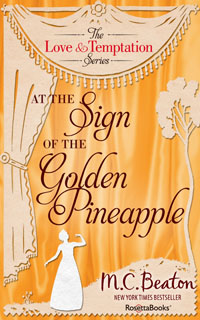 Cover of At the Sign of the Golden Pineapple by Marion Chesney