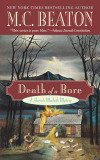 Cover of Death of a Bore by M.C. Beaton