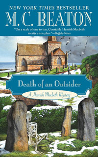 Cover of Death of an Outsider by M.C. Beaton