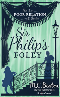 Cover of Sir Philip's Folly by Marion Chesney