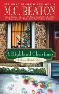 Cover of A Highland Christmas by M.C. Beaton