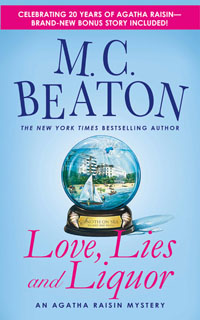Cover of Love, Lies and Liquor by M.C. Beaton