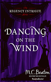 Cover of Dancing on the Wind by Marion Chesney