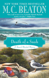 Cover of Death of a Snob by M.C. Beaton