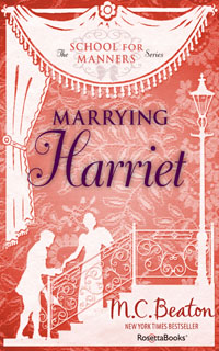 Cover of Marrying Harriet by Marion Chesney