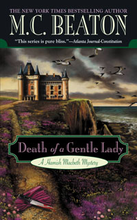 Cover of Death of a Gentle Lady by M.C. Beaton