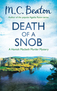 Cover of Death of a Snob by M.C. Beaton