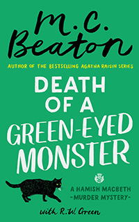 Cover of Death of a Green-Eyed Monster by M.C. Beaton