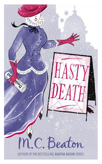 Cover of Hasty Death by Marion Chesney