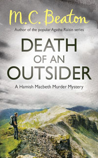 Cover of Death of an Outsider by M.C. Beaton