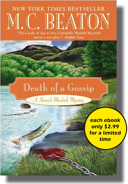 Cover of Death of a Gossip by M.C. Beaton