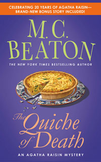 Cover of The Quiche of Death by M.C. Beaton