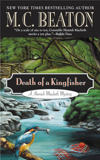 Cover of Death of a Kingfisher by M.C. Beaton