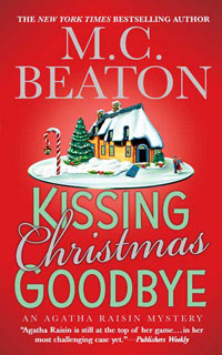Cover of Kissing Christmas Goodbye by M.C. Beaton