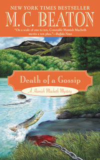 Cover of Death of a Gossip by M.C. Beaton