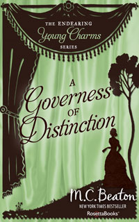 Cover of A Governess of Distinction by Marion Chesney