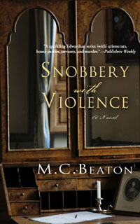 Cover of Snobbery with Violence by M.C. Beaton