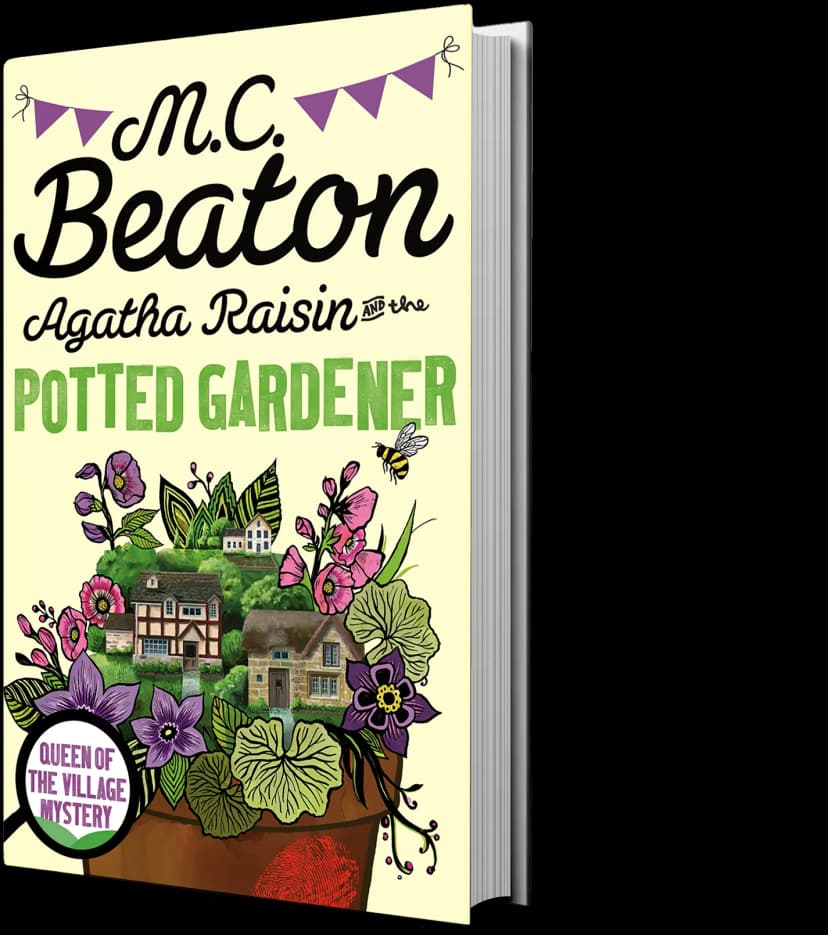 Cover of Agatha Raisin and the Potted Gardener
