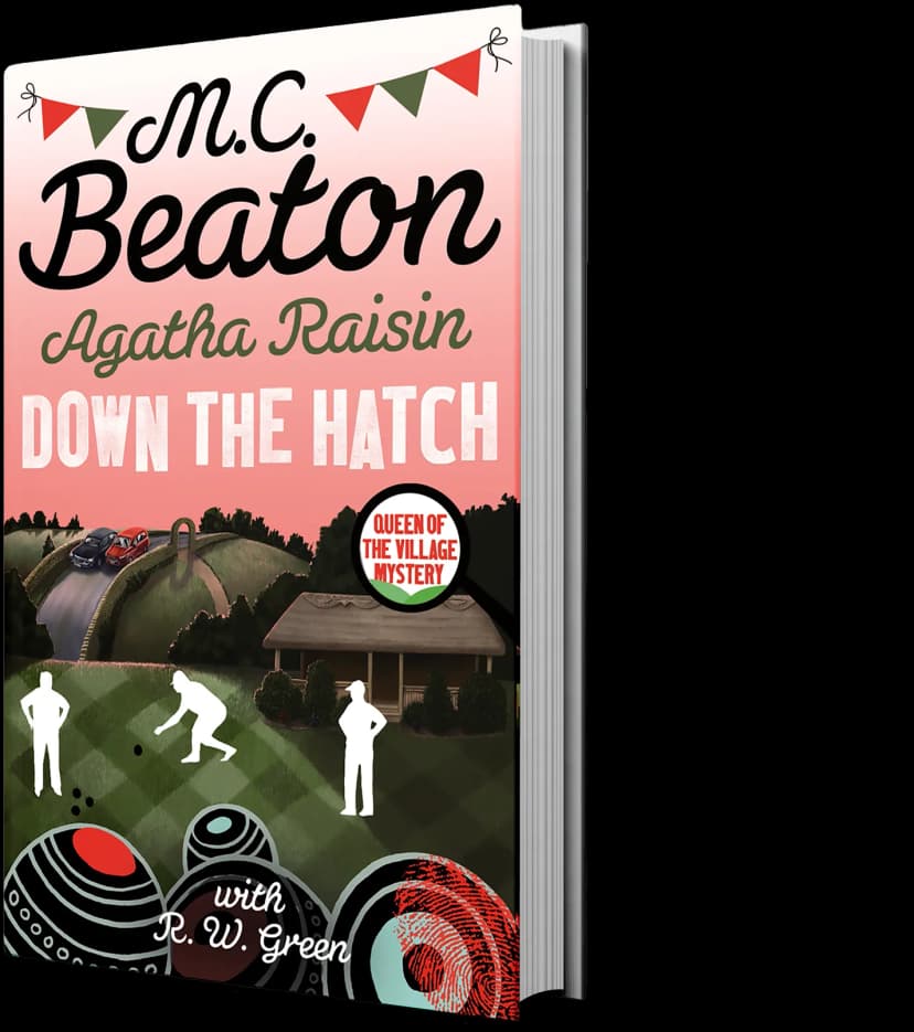 Cover of Agatha Raisin in Down the Hatch