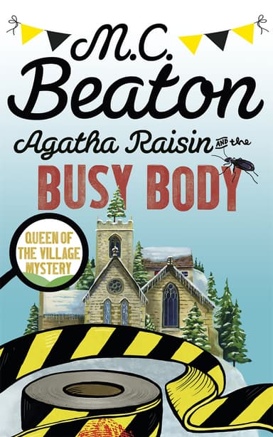 Cover of Agatha Raisin and the Busy Body