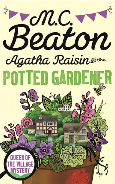 Cover of Agatha Raisin and the Potted Gardener