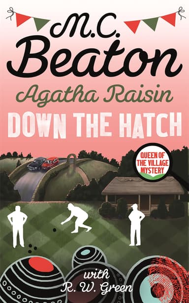 Cover of Agatha Raisin in Down the Hatch