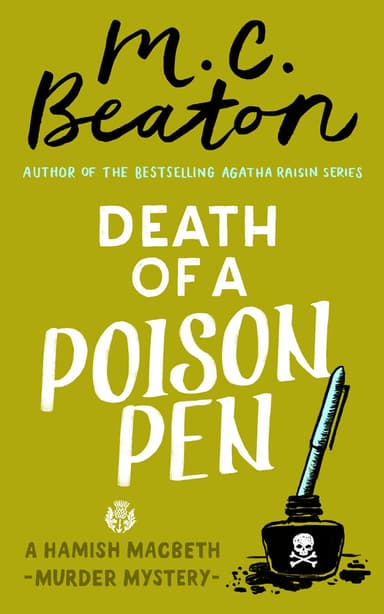Cover of Death of a Poison Pen
