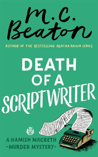 Cover of Death of a Scriptwriter