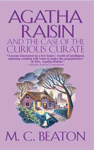 Cover of Agatha Raisin and the Case of the Curious Curate