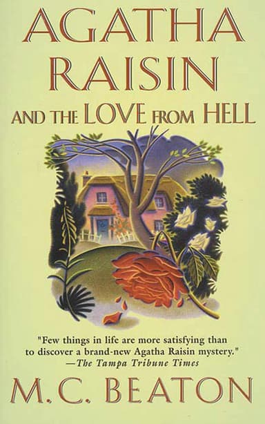Cover of Agatha Raisin and the Love from Hell