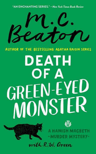 Cover of Death of a Green-Eyed Monster